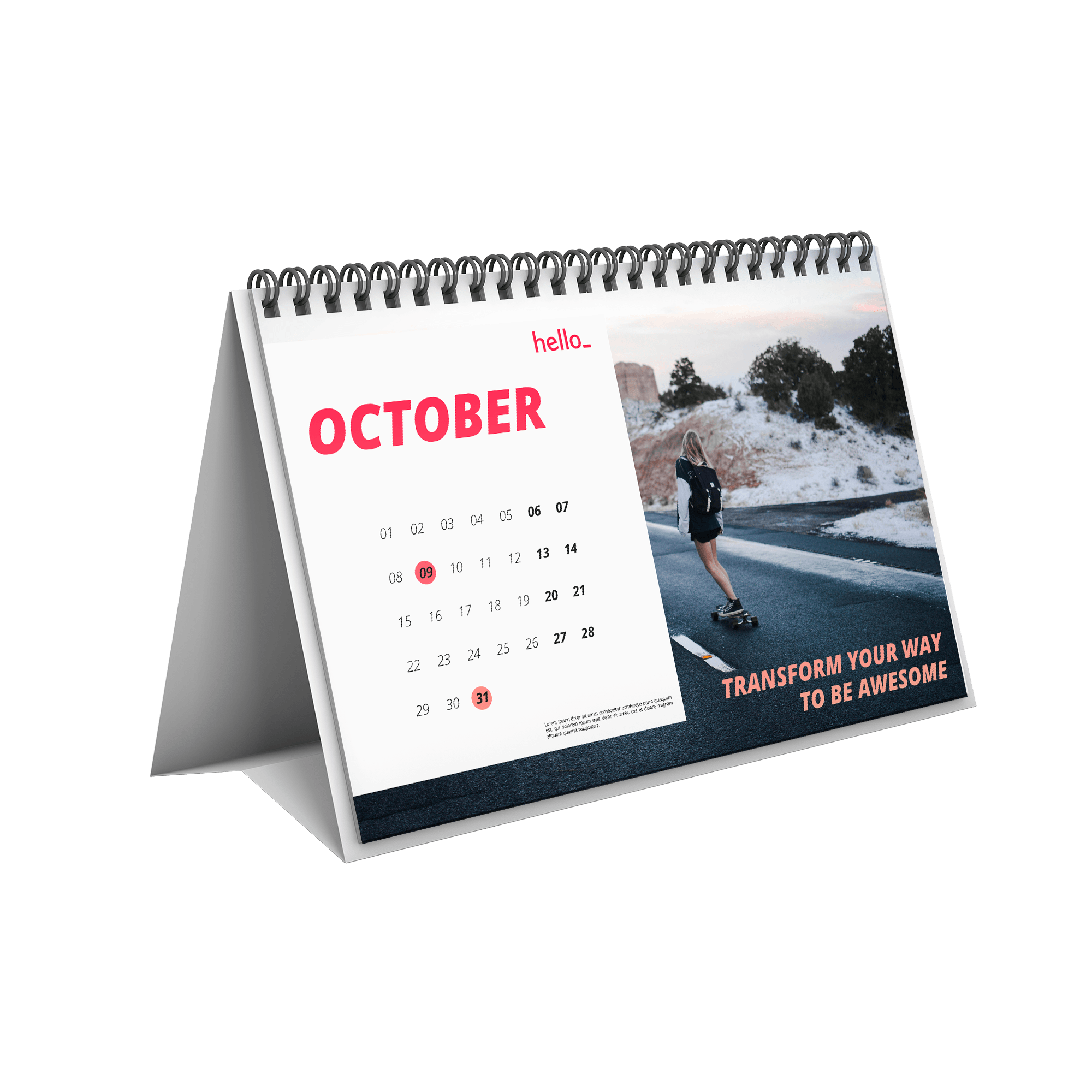 imprimir calendarios de pared