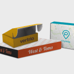 Caja horizontal con solapa