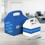 Caja de regalo con asa