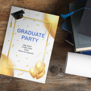 Flyers con papel especial