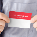 Pegatinas con nombre