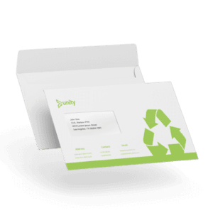 Sobres de papel reciclado