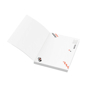 Notas adhesivas con portada
