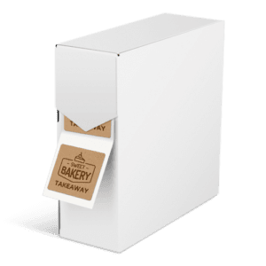 Pegatinas en papel kraft